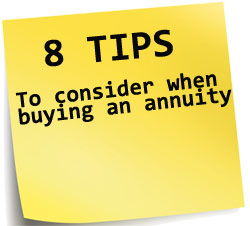8 Tips to Consider When Buying An Annuity