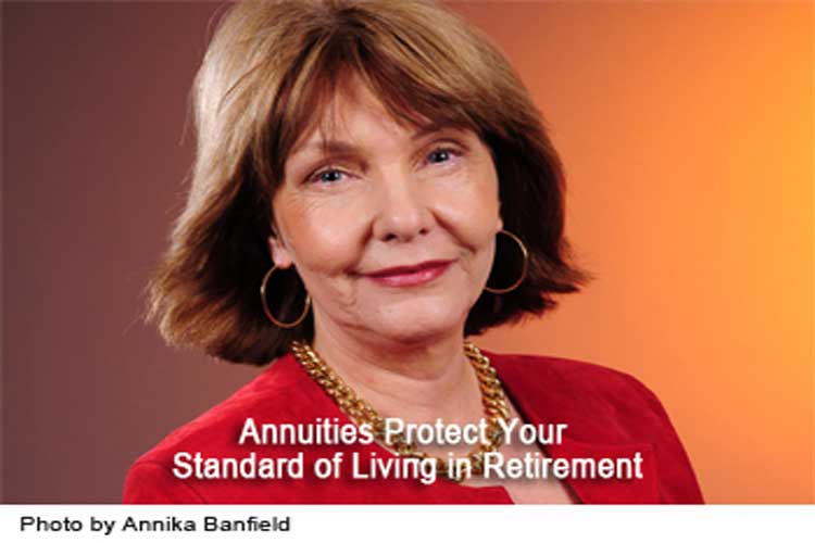 annuities protect your standard of living in retirement