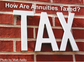 how are annuities Taxed