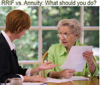 rrif vs annuity: what should you do