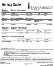 transamerica annuity illustration