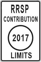 2017 rrsp contribution limits