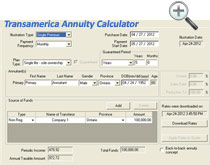Transamerica Annuity Calculator