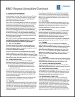 RBC Annuity Contract