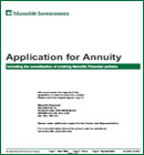Manulife Annuity Application