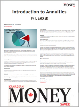 Canadian Money Saver
