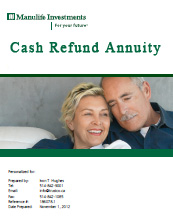 cash refund annuity