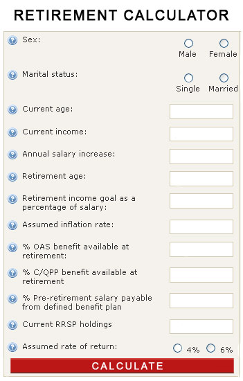 retirement calculator