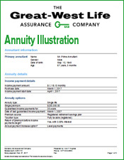 great-west annuity illustration