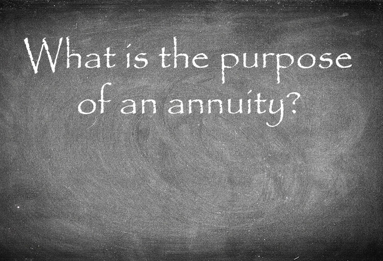 what is the purpose of an annuity