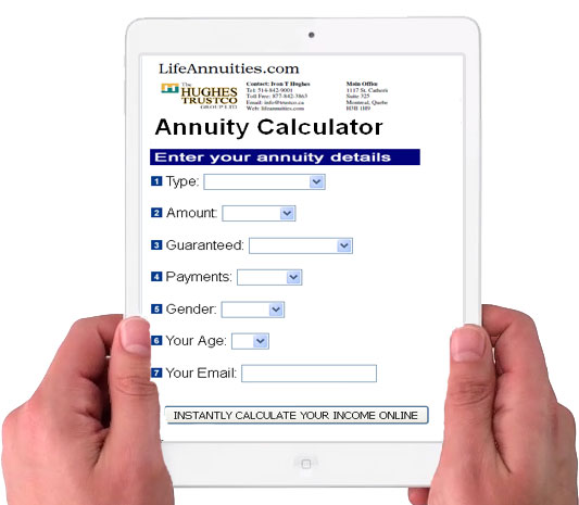 Online Annuity Calculator Annuities Retirement Planning