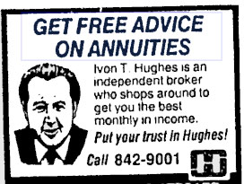 Independent Annuity Broker Ivon T. Hughes